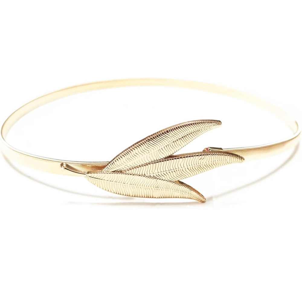Thin Gold Waist Belt